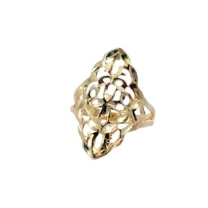 14k Gold Filigree Ring