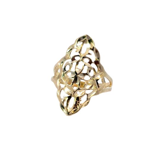14k Gold Filigree Ring