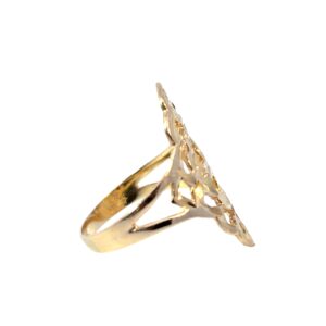 14k Gold Filigree Ring