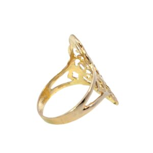 14k Gold Filigree Ring