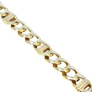 Gold Chain Link Bracelet