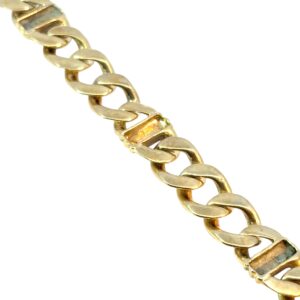 Gold Chain Link Bracelet