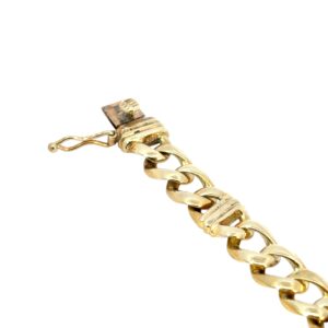 Gold Chain Link Bracelet