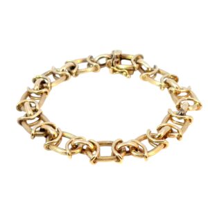 Gold Chain Link Bracelet