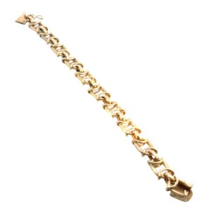 Gold Chain Link Bracelet
