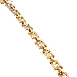 Gold Chain Link Bracelet