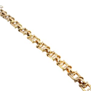 Gold Chain Link Bracelet