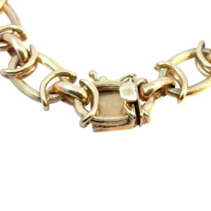 Gold Chain Link Bracelet
