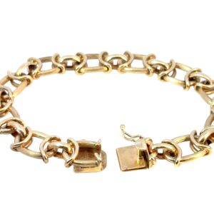 Gold Chain Link Bracelet
