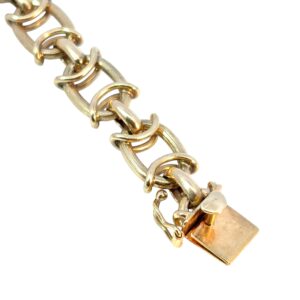 Gold Chain Link Bracelet