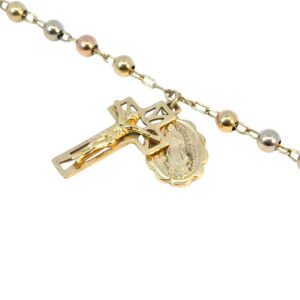 Cross Pendant Rosary Bracelet