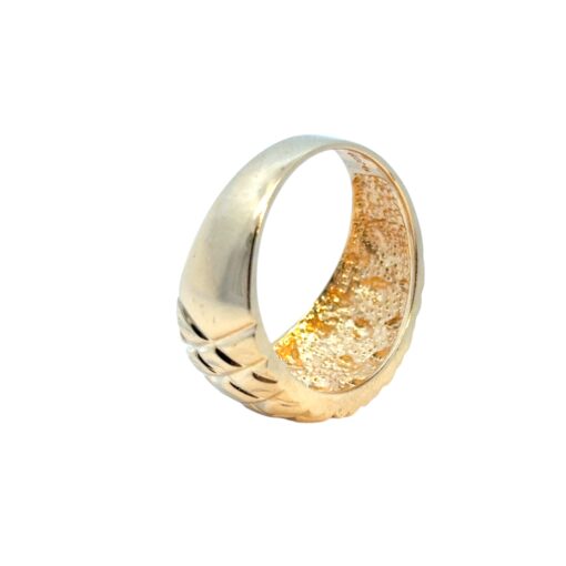 14k Gold Pattern Ring