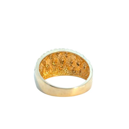 14k Gold Pattern Ring