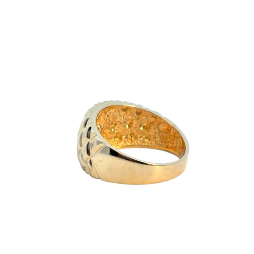 14k Gold Pattern Ring
