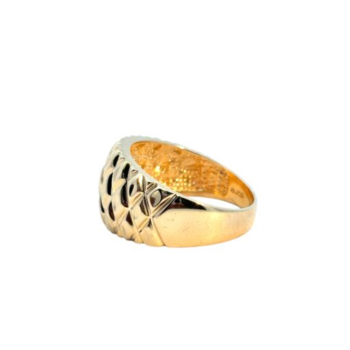14k Gold Pattern Ring
