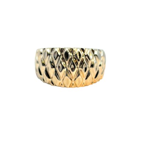14k Gold Pattern Ring