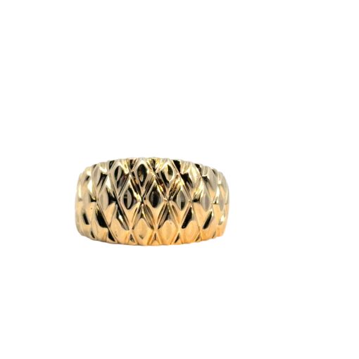 14k Gold Pattern Ring