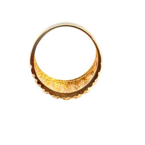 14k Gold Pattern Ring