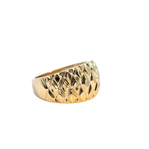 14k Gold Pattern Ring