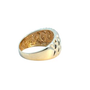 14k Gold Pattern Ring