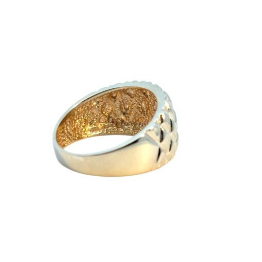 14k Gold Pattern Ring