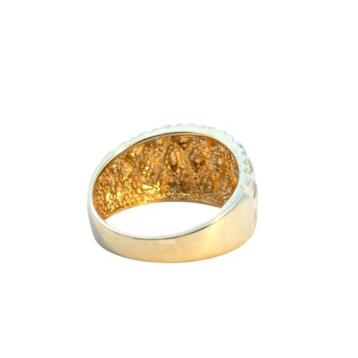 14k Gold Pattern Ring