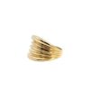 18k Gold Ridge Ring