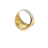 18k Gold Ridge Ring