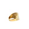 18k Gold Ridge Ring