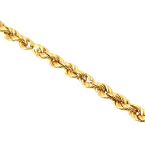 14k Gold Rope Necklace