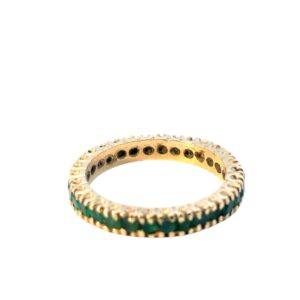 Gold 0.75ctw Emerald Ring