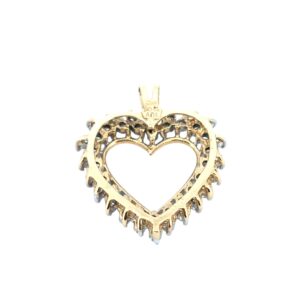 Diamond Heart Pendant Necklace