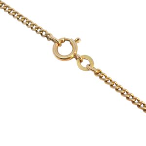 Gold Chain Link Necklace