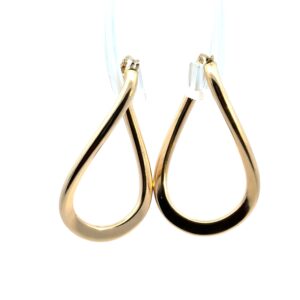 14k Hollow Gold Earrings