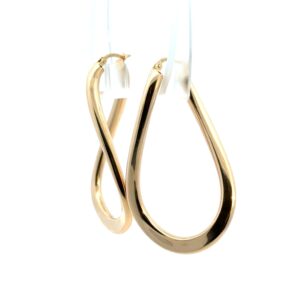 14k Hollow Gold Earrings
