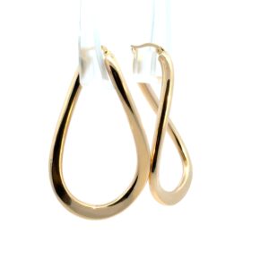 14k Hollow Gold Earrings