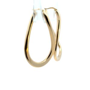14k Hollow Gold Earrings