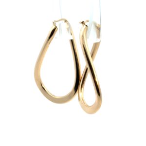 14k Hollow Gold Earrings
