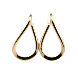 14k Hollow Gold Earrings