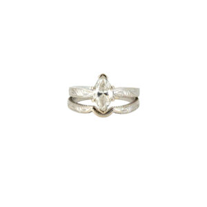Matching Engagement Wedding Rings