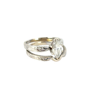 Matching Engagement Wedding Rings