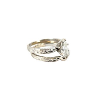 Matching Engagement Wedding Rings