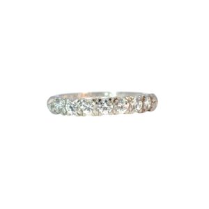 Platinum 0.70 ctw Diamond Ring