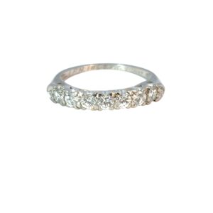 Platinum 0.70 ctw Diamond Ring