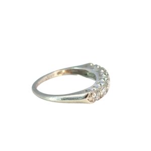Platinum 0.70 ctw Diamond Ring