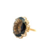 Oval Smoky Quartz Ring