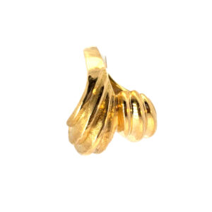 18k Swirl Statement Ring