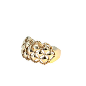10k Gold Pattern Ring