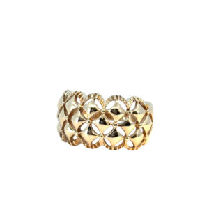 10k Gold Pattern Ring
