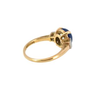 3 Stone Gold Ring